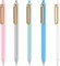 Aesthetic Gel Pens, 0.5 mm Fine Point Black Ink Pens, Quick Dry Smooth Writing Pens for Journaling Note Taking,Cute School Office Supplies,Gifts for Women Men (Aesthetic)